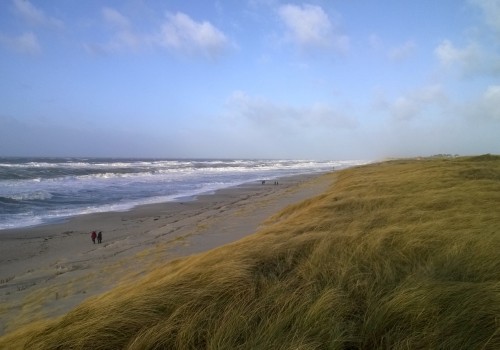 Strand mit Düne an der Nordsee